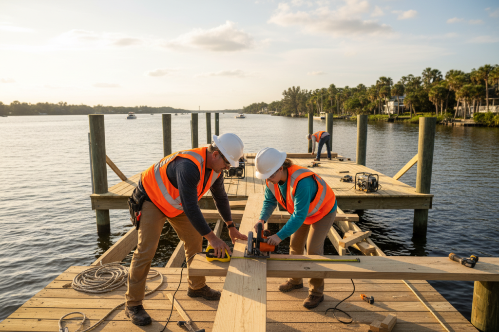 jacksonville dock builders in my area