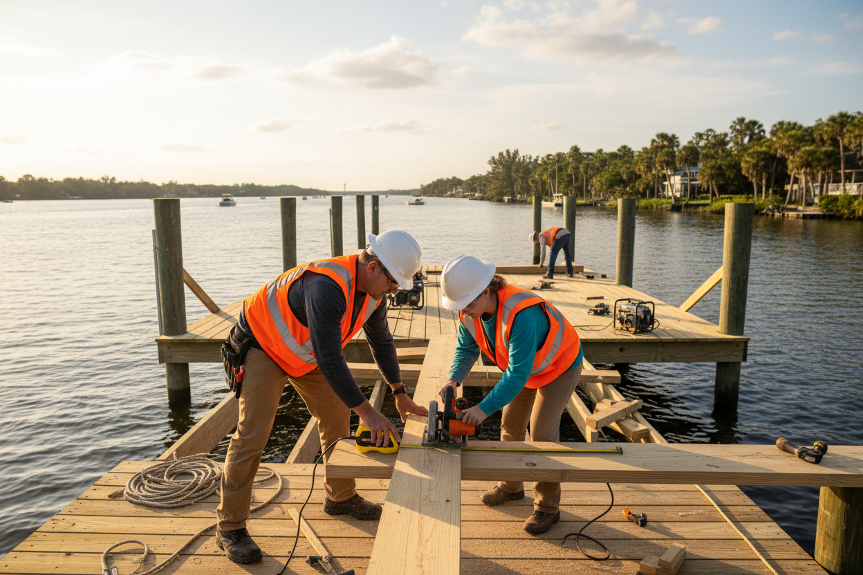 jacksonville dock builders in my area