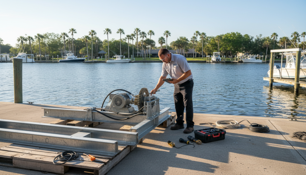 boat lift installation cost jacksonville florida what to expect