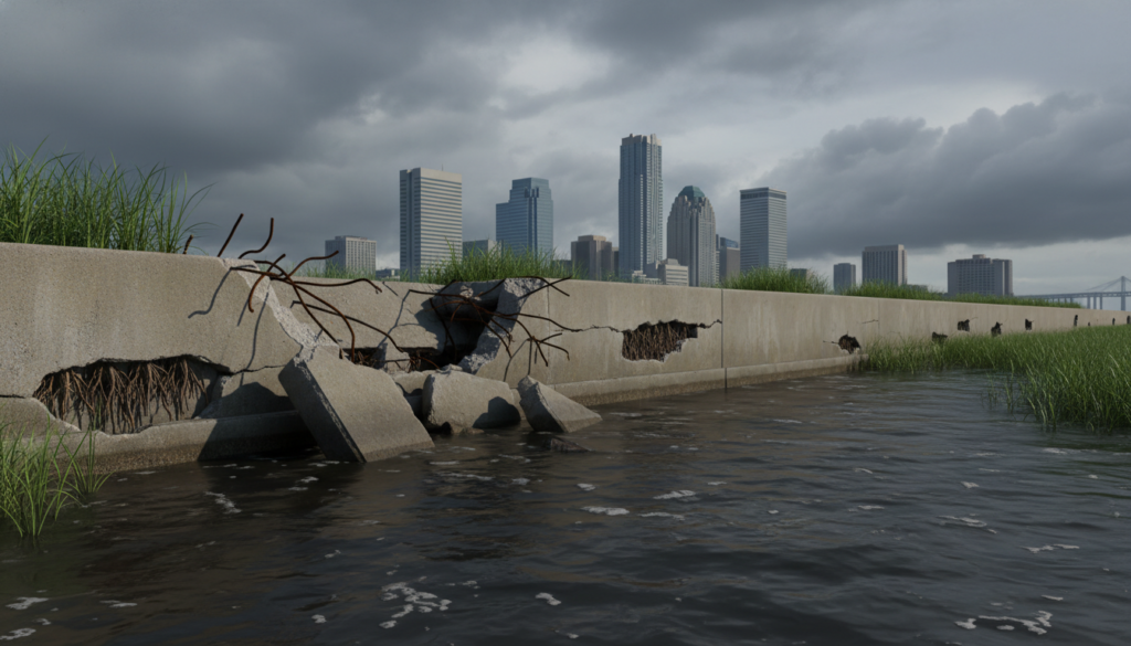 signs your seawall is failing in jacksonville and when to repair or replace