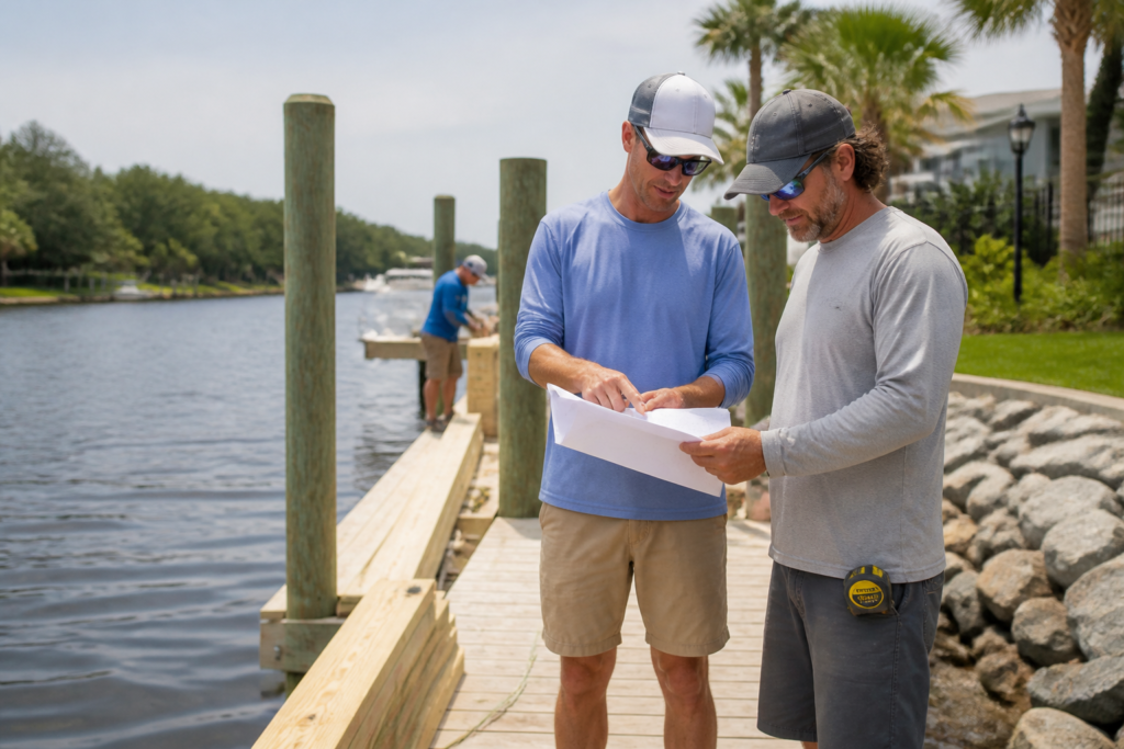 Dock construction companies say 24-hour storm response changes repair timelines